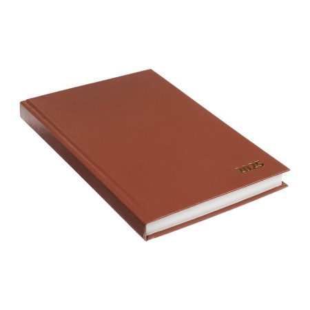 Dated diary of 2025, A5, 168 sheets, boumvinyl, brown-2