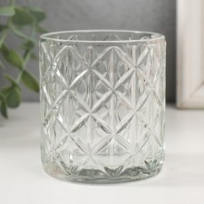 Bank for candles glass 