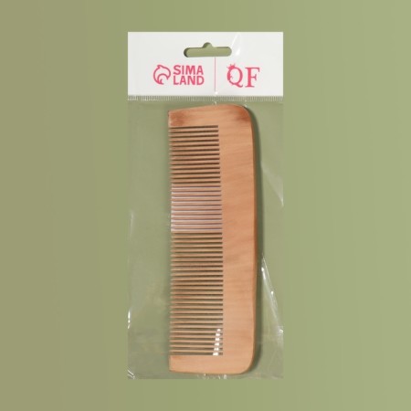 Comb - crest, 16.5 × 5 cm, color "Dark tree"-4