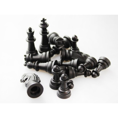Chess, large, gray color-4