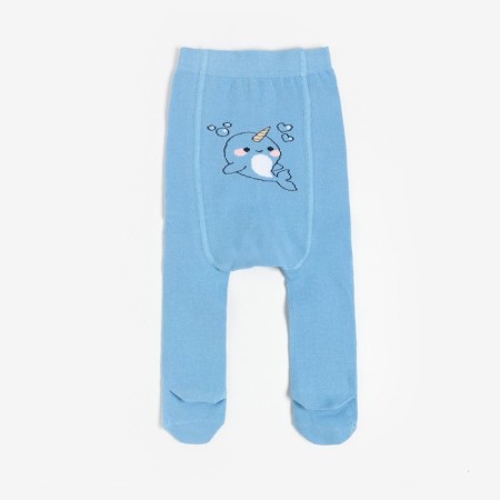Pantyhose children, blue color, height 68-74