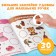 A book with stickers "Large circles. Pick up by color ", 30 stickers