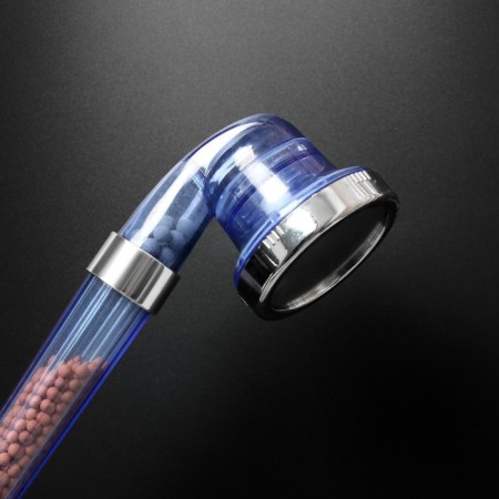 Shower Lake Zein Z0112, plastic/stainless steel, 3 modes, microscopic points, transparent-10