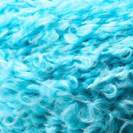 Yarn "Busclayed" 30% moher, 20% wool, 50% acrylic 220m/200G (95-ocean)-2