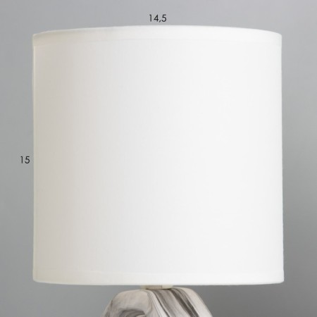 Camellia table lamp E14 40W white 27x15x15 cm-3