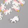 Decor for creativity plastic "Unicorn" set of 8 pcs 2.5x2x0.8 cm