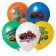 Latex ball 12 “SUV”, pastel, 2-sided, set of 50 pcs., Mix
