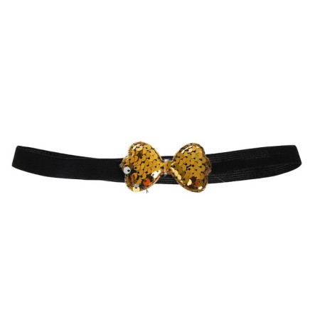 Carnival bandage "bow", black color