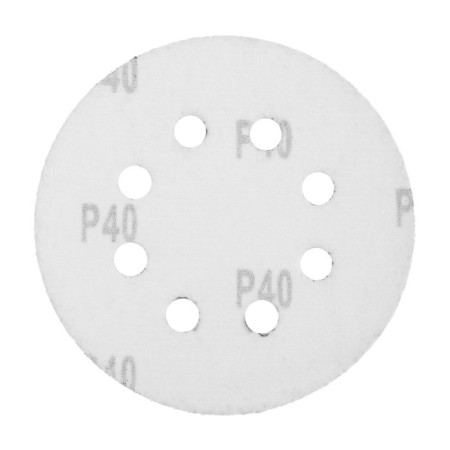 A circle of abrasive grinding under the "Velcro" tundra, perforated, 125 mm, P40, 10 pcs.-6