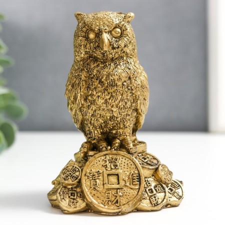 NECSK Polystone for bronze "Filin on coins" 9.5x5x7 cm
