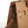 Bag Women's Tout, on a zipper, sandy color