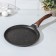 Pancake pan Granit Ultra, D = 24 cm, plastic handle, anti -stick coating, black color