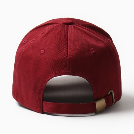 Minaku cap "Vintage", red color, size 56-58-5