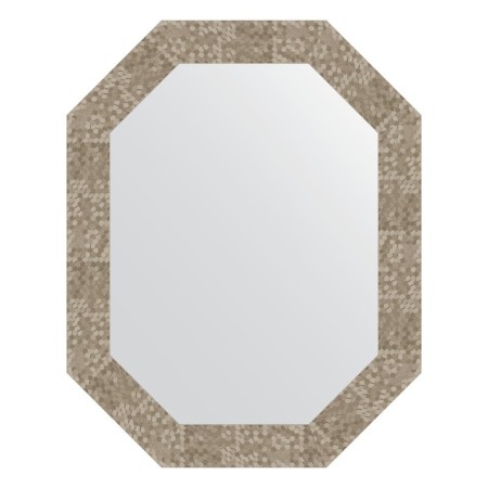 Mirror in the baguette frame, honeycomb titanium 70 mm, 57x72 cm