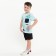 Children's shorts, black color, height 86 cm