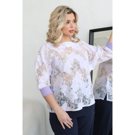 Female jumper, size 54, lilac-5