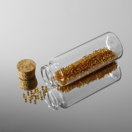 Jars for storing beads, d = 3 × 8 cm, 3 pcs-3