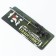 Handle funny machine gun, black paste "Real Defender" plastic, 0.5 mm