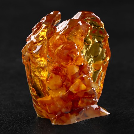 Souvenir "Virgin Mary with the Baby", amber-3