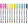 Ballic handle with sparkles, 12 colors, cold heart