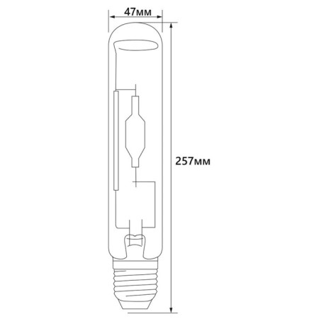 Metricious lamp Feron, E40, 250 W, 230 V, white light-2