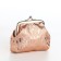 Women's wallet on the farmar, bronze color