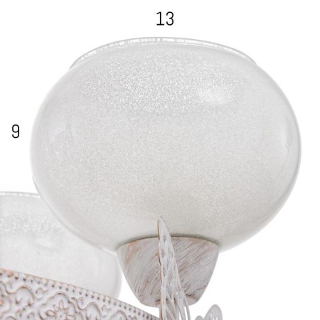 Chandelier 6591212/5 E27 40W white-gold 54x54x28 cm Bayerlux-4