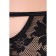 Bracial and panties with access Candy Girl, black, size OS