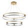 Light "Sphere" LED 272W 3000-6000K gray-gold 64x65x7cm Bayerlux