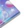 Notebook Gift Book on the crest 80l, line, color block, PVC Bun 3D cover (17.6x13.5cm) 105