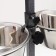 Adjustable stand with 2 bowls of 4 liters, height stands 40 cm