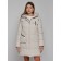 Coat insulated winter female, size 52, beige color