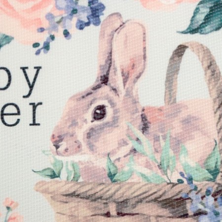 Napkin on the table of the "Easter" (bunny in a basket) PVC 40x29 cm-2