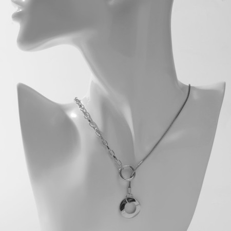Pyel "broke out" two rings, color silver, 55 cm-1