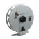 Inertial coil, metal, diameter 10 cm, two bearings, gray color, TL100A