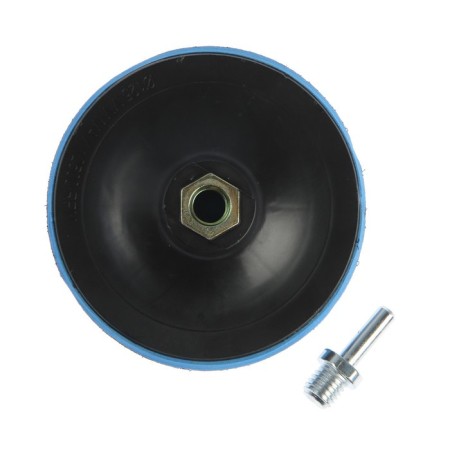 Velcro nozzle for a drill and Ushm tundra, M14, with an adapter, solid, 125 mm-1