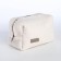 Lightning cosmetic bag, Textura, white color