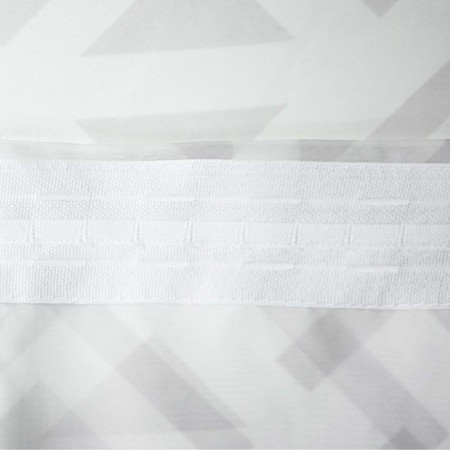 Witerra curtain for the kitchen triangle 140x180cm, gray, veil, PE100%-5