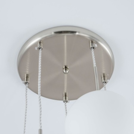Suspended lamp Citilux "Tommy" CL102054, 36x36x56 cm, 5x40W, E14, gray color-9