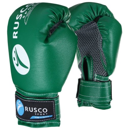 Boxing set for beginners ruscosport: bag, gloves, 6 ounces, hucky color-1