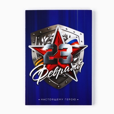 Diary at point A5, 64 sheets "from February 23"