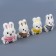Soft magnet "Bunny", 8 cm, color mix