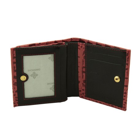 Loricata rouge wallet, red color-1
