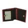 Loricata rouge wallet, red color