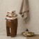Terry towel Pasionaria "Lolas", 450 gr, size 30x50 cm, cappuccino color