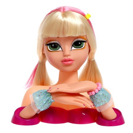 Maneken doll for creating Cassie hairstyles, with accessories-2
