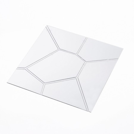 Interior stickers "Kament", mirror, wall decor, panel 20 x 20 cm-5