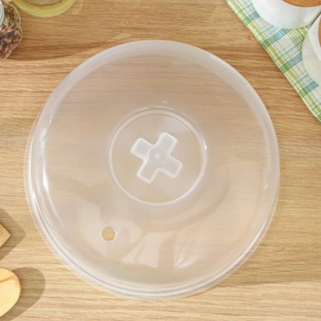 SCF cover, D = 25 cm, h = 10.5 cm, transparent color-1