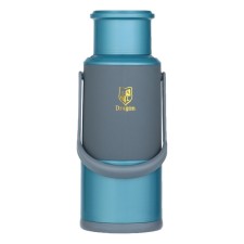 Thermos 1.2 l, with a glass flask, retains heat 24 hours, turquoise