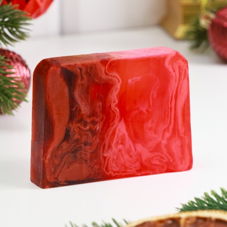 New Year. SPA soap - care for the bath and sauna "Fragrant mulled wine" 80 g-2